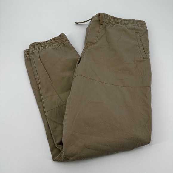 Other - Men's Relaxed Elastic-Waist Joggers - Olive